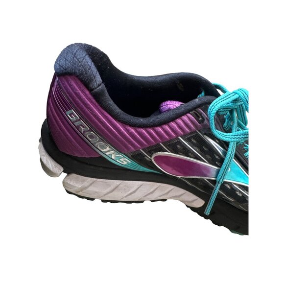 Brooks Ghost women’s black pink running shoes sneakers size 8 SKU 3824 - Picture 3 of 14